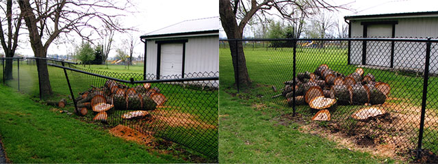 02-Commercial chainlink fence in Pickerington