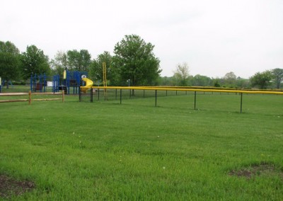 03-Commercial chainlink fence in Columbus