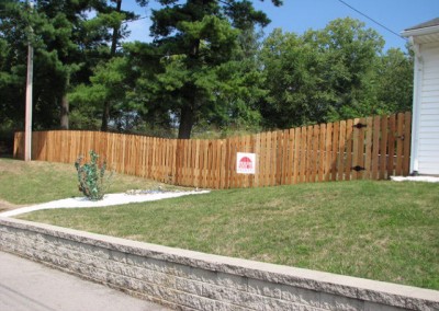 05-Privacy fence with gate in Pickerington