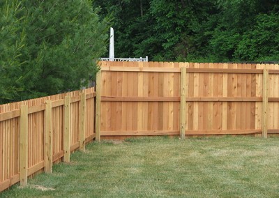 07-4 ft and 6 ft combined privacy fence in Columbus