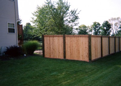 11-Capped privacy fence in Pickerington